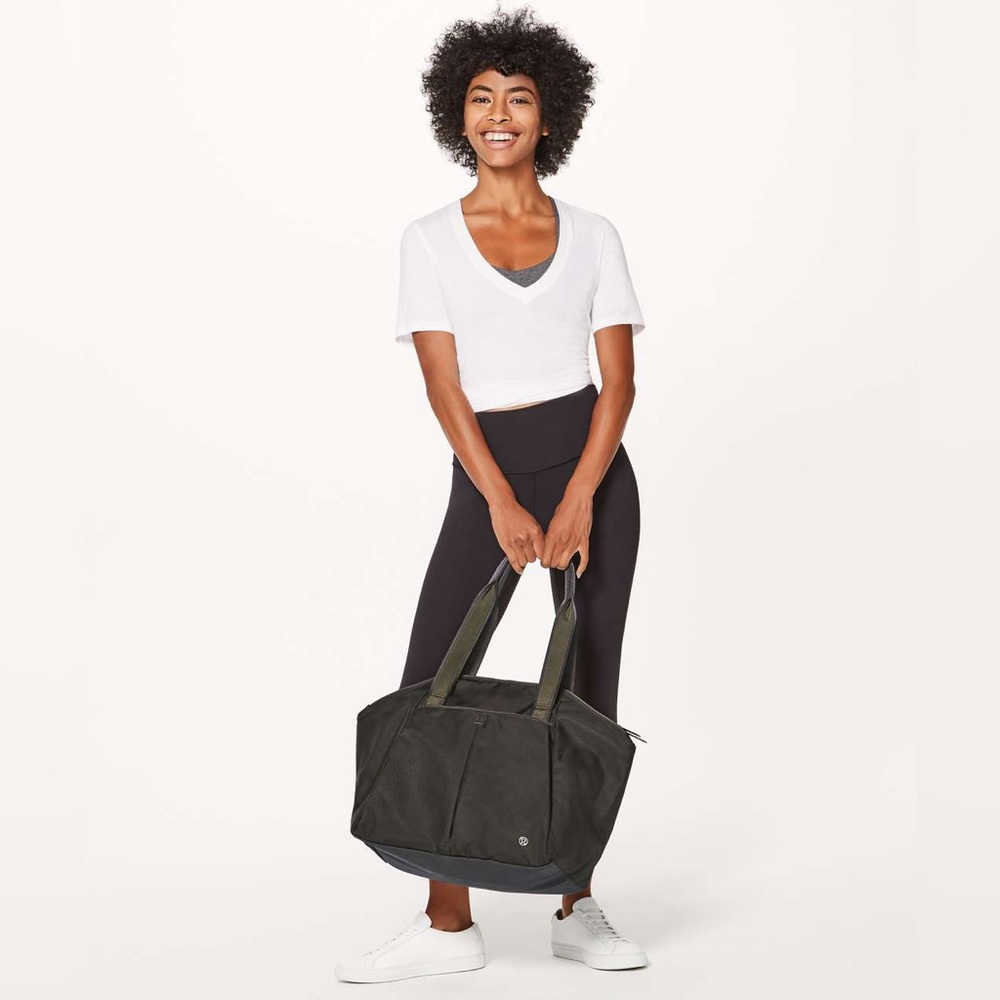 Lululemon Free To Be Bag - Dark Olive - Picture 3 of 7